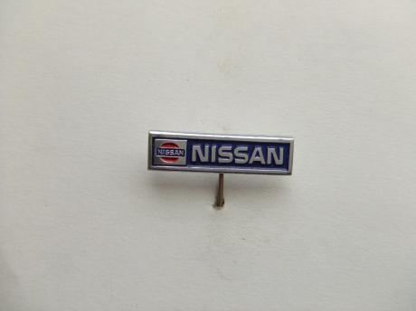 Nissan logo langwerpig